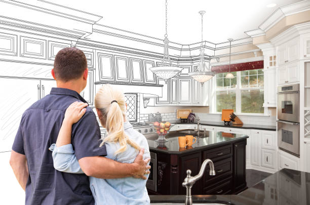 Professional Cabinet Installation technician working in Royersford, PA